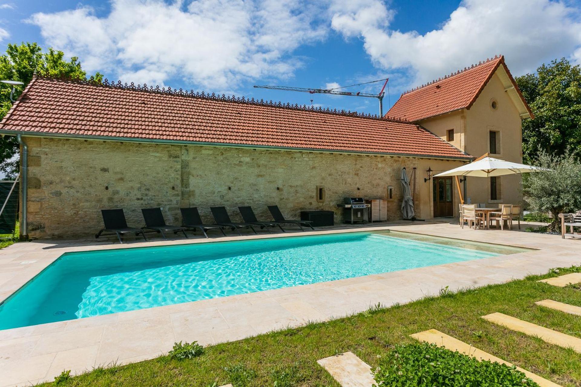 Guardian House Of Chateau Monteil With Heated Pool And Jacuzzi Villa Calviac-en-Perigord Dış mekan fotoğraf