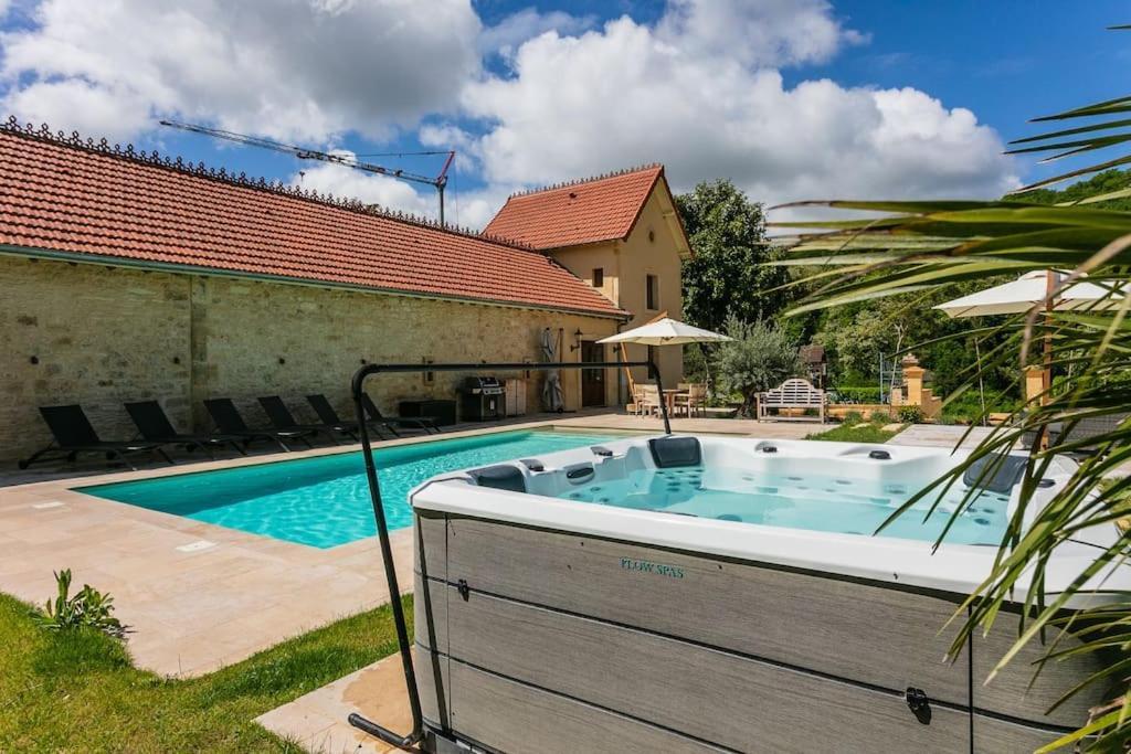 Guardian House Of Chateau Monteil With Heated Pool And Jacuzzi Villa Calviac-en-Perigord Dış mekan fotoğraf
